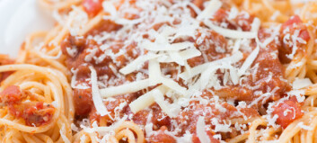 Parmesan kan være en saltbombe Parmesan kan være en saltbombe