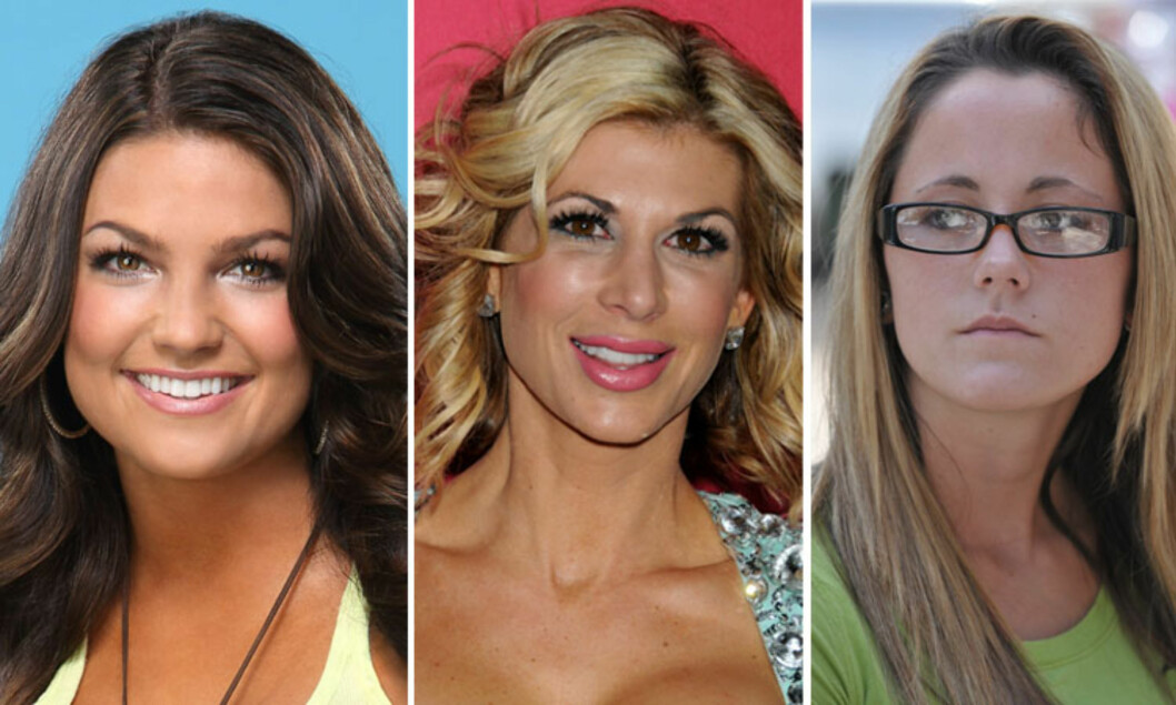 <strong>REALITY-BRYN:</strong> Det kan se ut som reality-stjerner er spesielt utsatt for rumpetrollbrynfenomenet. Se bare på Tierra LiCausi (f.v., «The Bachelor») og Alexis Bellino («The Real Housewives of Orange County») Jenelle Evans («Teen Mom»). Foto: All Over Press <strong>REALITY-BRYN:</strong> Det kan se ut som reality-stjerner er spesielt utsatt for rumpetrollbrynfenomenet. Se bare på Tierra LiCausi (f.v., «The Bachelor») og Alexis Bellino («The Real Housewives of Orange County») Jenelle Evans («Teen Mom»). Foto: All Over Press