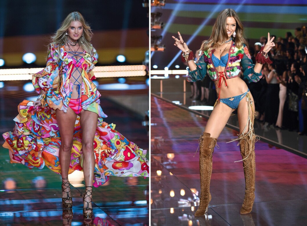 REPRESENTERER SKANDINAVIA: Svenske Elsa Hosk og danske Josephine Skriver. Foto: Scanpix REPRESENTERER SKANDINAVIA: Svenske Elsa Hosk og danske Josephine Skriver. Foto: Scanpix