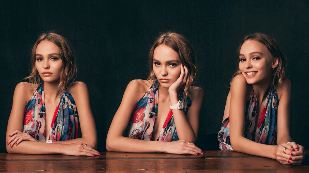 LILY ROSE DEPP: Hårfargeekspert Michael Rowan trekker frem skuespillerens kobberfargede hår som et eksempel til hva som går fint til brune øyne. Foto: Scanpix LILY ROSE DEPP: Hårfargeekspert Michael Rowan trekker frem skuespillerens kobberfargede hår som et eksempel til hva som går fint til brune øyne. Foto: Scanpix