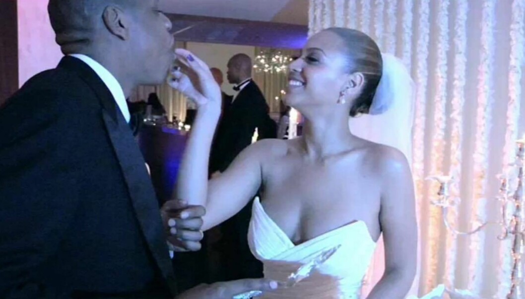 LYKKELIGE: Beyoncé og Jay Z giftet seg 4. april 2008. Dette bildet er lånt fra Beyoncés video til Lemonade-albumet hun ga ut tidligere i år. Foto: Skjermdump // Lemonade // iTunes LYKKELIGE: Beyoncé og Jay Z giftet seg 4. april 2008. Dette bildet er lånt fra Beyoncés video til Lemonade-albumet hun ga ut tidligere i år. Foto: Skjermdump // Lemonade // iTunes
