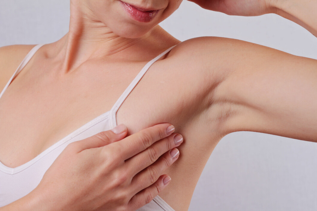 SVETTE: Å svette er kroppens naturlige måte å kjøle ned kroppen på. Foto: Shutterstock / Albina Glisic SVETTE: Å svette er kroppens naturlige måte å kjøle ned kroppen på. Foto: Shutterstock / Albina Glisic
