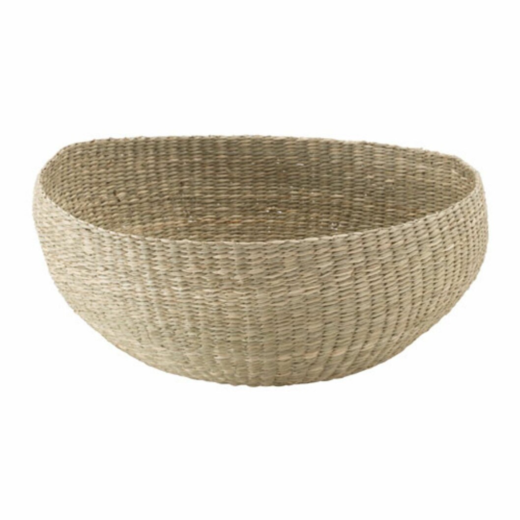 <strong>STRÅLENDE:</strong> «Sinnerlig» kurv i strå, håndflettet, diameter 46 cm (kr 149, Ikea).
Foto: Produsenten <strong>STRÅLENDE:</strong> «Sinnerlig» kurv i strå, håndflettet, diameter 46 cm (kr 149, Ikea).
Foto: Produsenten