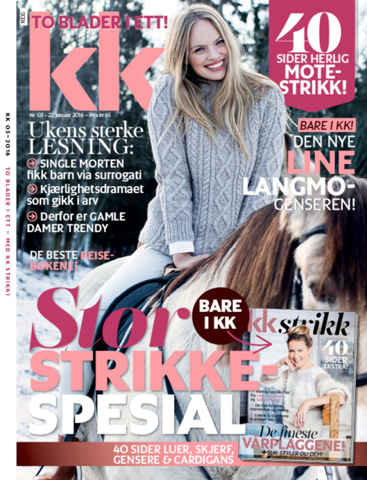 KK nr 3 2016 er i salg fra fredag 22. januar KK nr 3 2016 er i salg fra fredag 22. januar