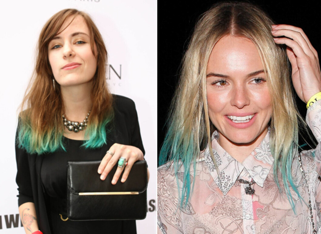 INNLAND OG UTLAND: (F.v)Den norske indiepopmusikeren Kaja Bremnes fotografert på Oslo Fashion Week og Hollywood-skuespiller Kate Bowsorth kjører crazy hårfarger i tuppene. Foto: Per Ervland/All Over Press INNLAND OG UTLAND: (F.v)Den norske indiepopmusikeren Kaja Bremnes fotografert på Oslo Fashion Week og Hollywood-skuespiller Kate Bowsorth kjører crazy hårfarger i tuppene. Foto: Per Ervland/All Over Press