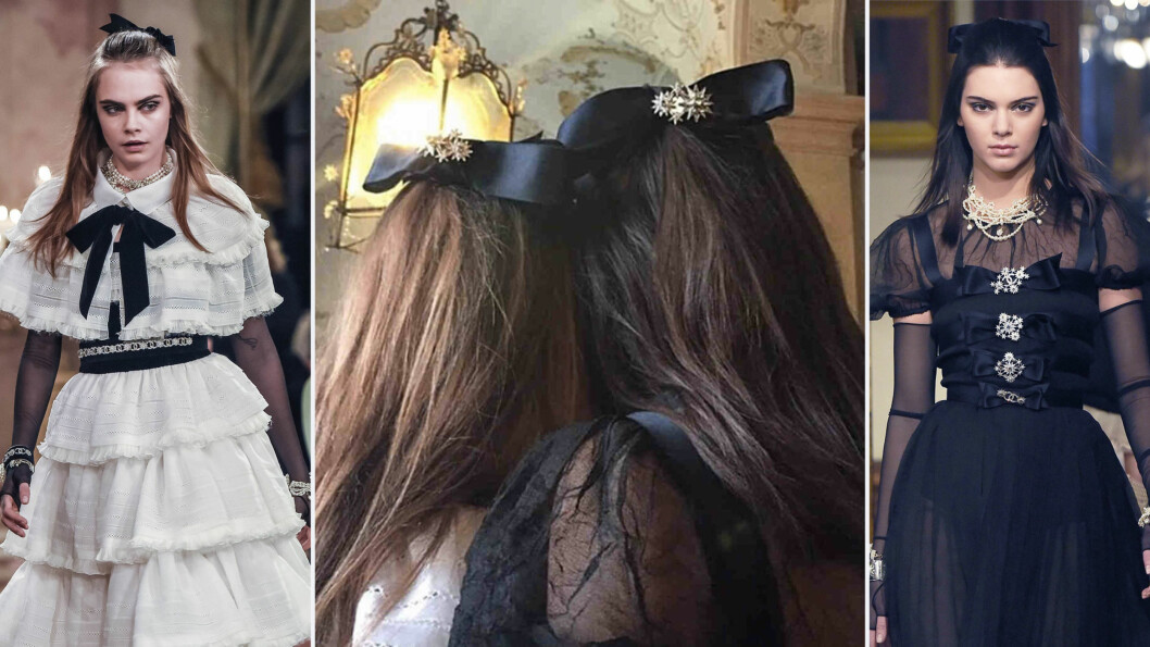 FESTFRISYRE: La deg inspirere av supermodellene Cara Delevingne og Kendall Jenners frisyre og få en partylook à la Chanel! Foto: All Over FESTFRISYRE: La deg inspirere av supermodellene Cara Delevingne og Kendall Jenners frisyre og få en partylook à la Chanel! Foto: All Over