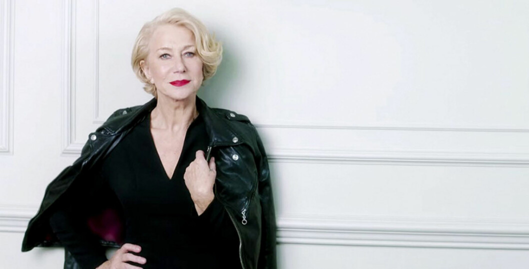 Helen Mirren fra L‘Oreals 2015-kampanje. Foto: Faksimile: Loreal Helen Mirren fra L‘Oreals 2015-kampanje. Foto: Faksimile: Loreal