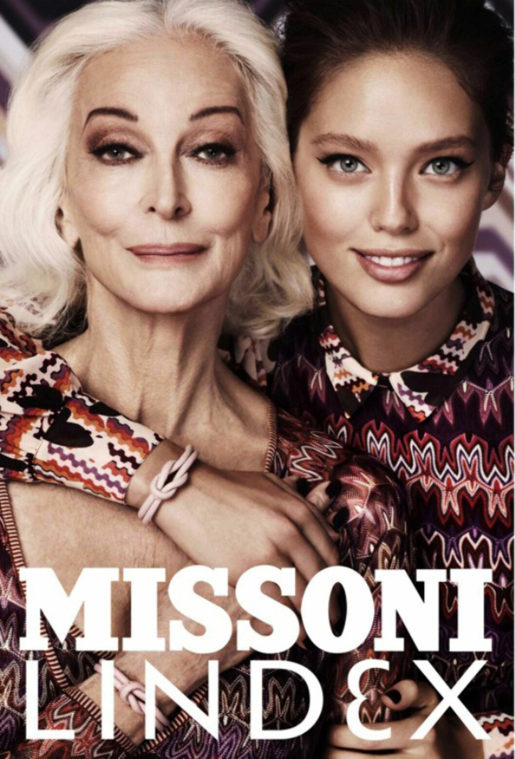 Carmen Dell‘Orefice var med i Missoni for Lindex kampanje i 2012, som 81-åring. Foto: Faksimile: Lindex Carmen Dell‘Orefice var med i Missoni for Lindex kampanje i 2012, som 81-åring. Foto: Faksimile: Lindex
