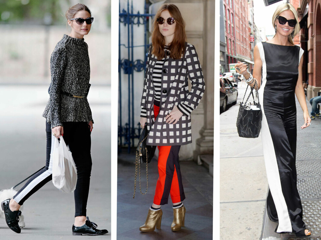 <strong>TRENDY STJERNER:</strong> Fra venstre Olivia Palermo, Angela Scanlon og Heidi Klum. Foto: All Over Press <strong>TRENDY STJERNER:</strong> Fra venstre Olivia Palermo, Angela Scanlon og Heidi Klum. Foto: All Over Press