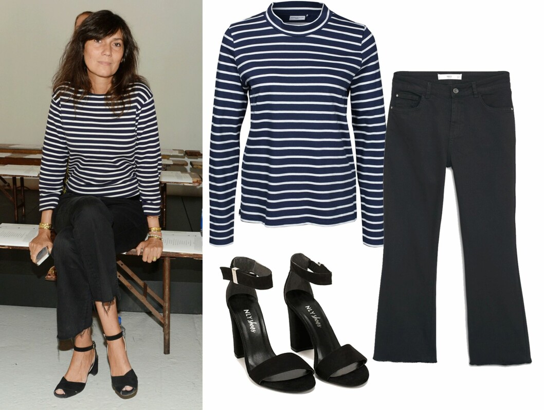 ANTREKK 3: Genser fra Jacqueline de Yong via Nelly.com, kr 149. Hæler fra Nelly.com, kr 329. Jeans fra Mango, kr 349. Foto: Produsentene, Nelly.com ANTREKK 3: Genser fra Jacqueline de Yong via Nelly.com, kr 149. Hæler fra Nelly.com, kr 329. Jeans fra Mango, kr 349. Foto: Produsentene, Nelly.com