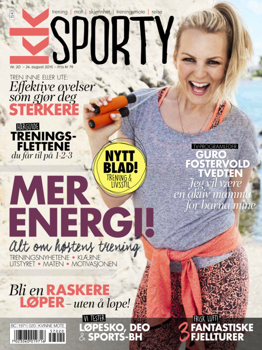 KK SPORTY: I salg 24. august. KK SPORTY: I salg 24. august.