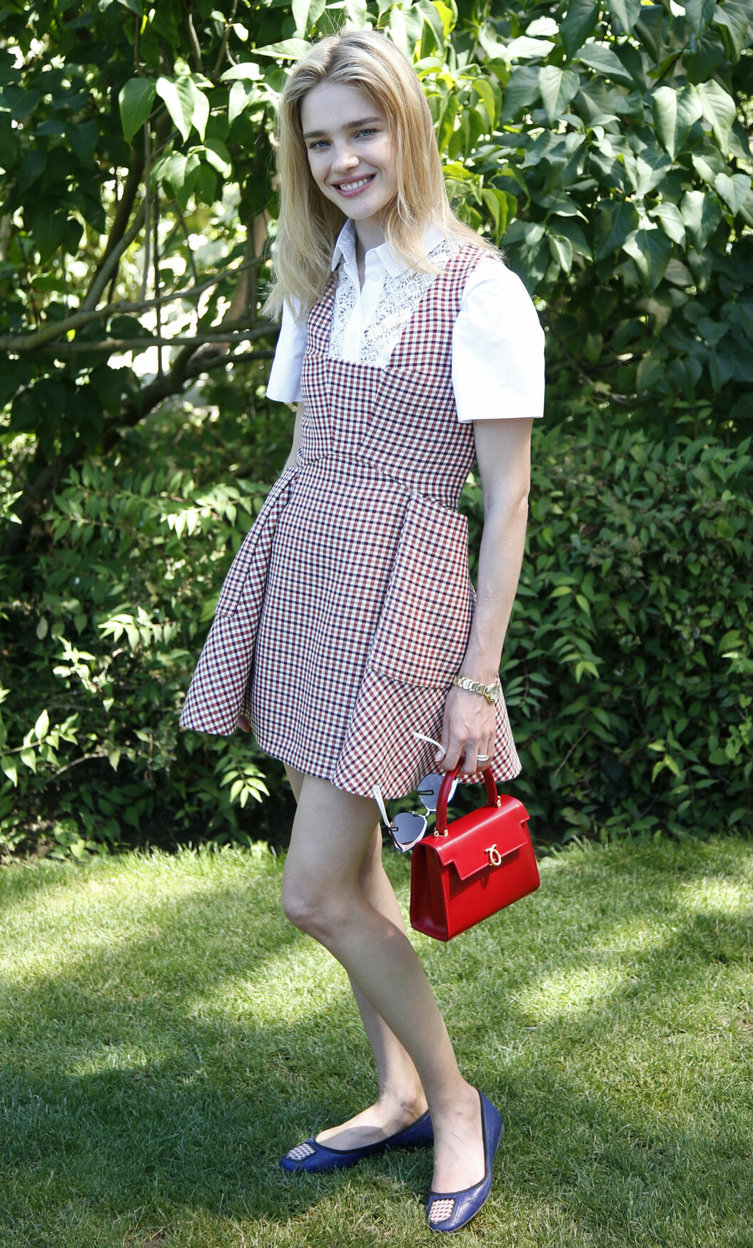 PÅ DIOR VISNING: Den russiske modellen Natalia Vodianova. Foto: Reuters PÅ DIOR VISNING: Den russiske modellen Natalia Vodianova. Foto: Reuters