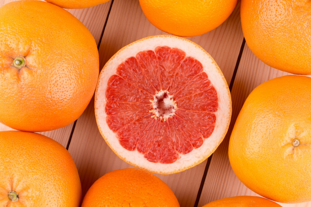GRAPEFRUKT: Den positive effekten på blodårene kan kobles til flavanoner som finnes i grapefrukt. Foto: indigolotos - Fotolia GRAPEFRUKT: Den positive effekten på blodårene kan kobles til flavanoner som finnes i grapefrukt. Foto: indigolotos - Fotolia