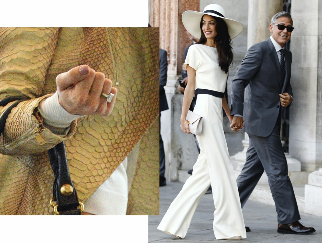 Amal (37) og George Clooney (54). Foto: Scanpix Amal (37) og George Clooney (54). Foto: Scanpix