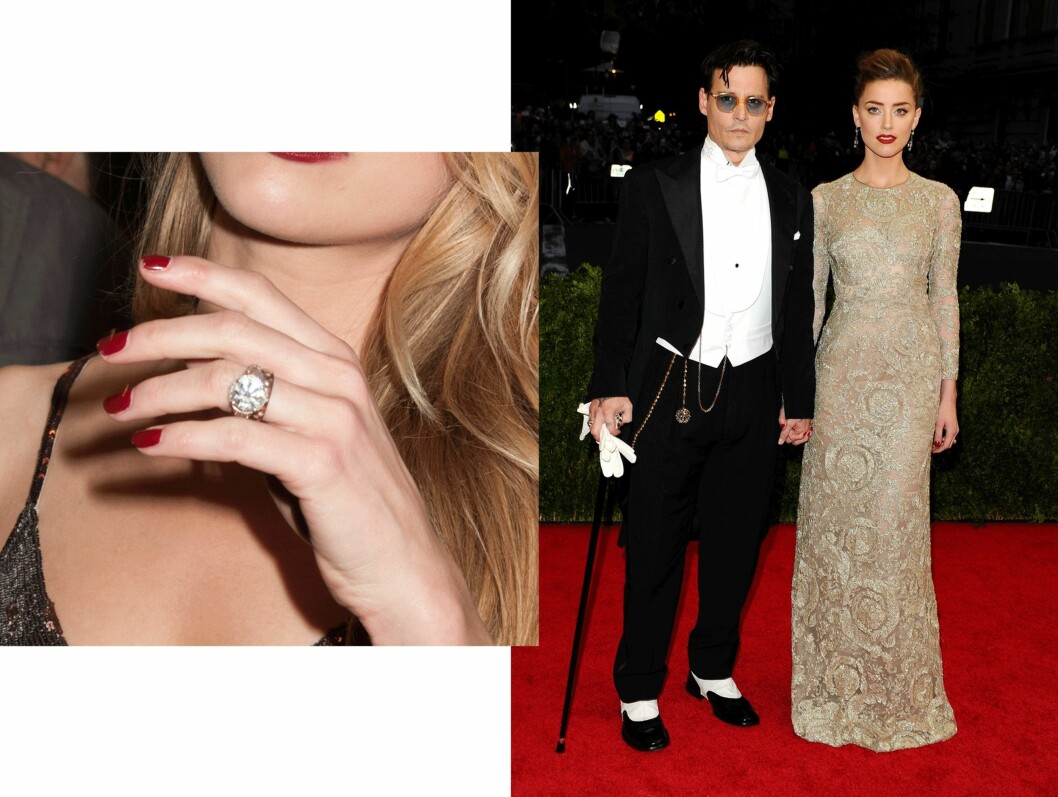 Johnny Depp (52) og Amber Heard (29). Foto: Scanpix Johnny Depp (52) og Amber Heard (29). Foto: Scanpix
