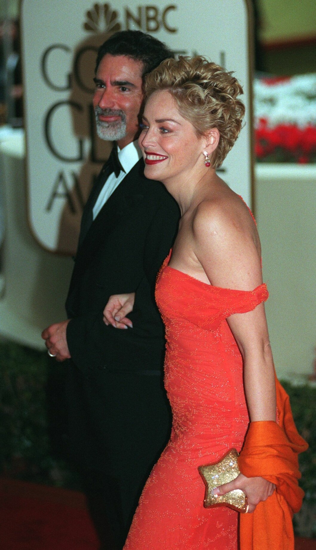 1999: Phil Bronstein og Sharon Stone Foto: AP 1999: Phil Bronstein og Sharon Stone Foto: AP