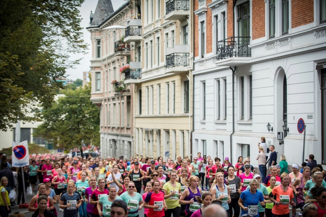 FRA BISLETT STADION: Start og slutt er Bislett stadion i sentrum av Oslo. Foto: Emil Kjos Sollie FRA BISLETT STADION: Start og slutt er Bislett stadion i sentrum av Oslo. Foto: Emil Kjos Sollie