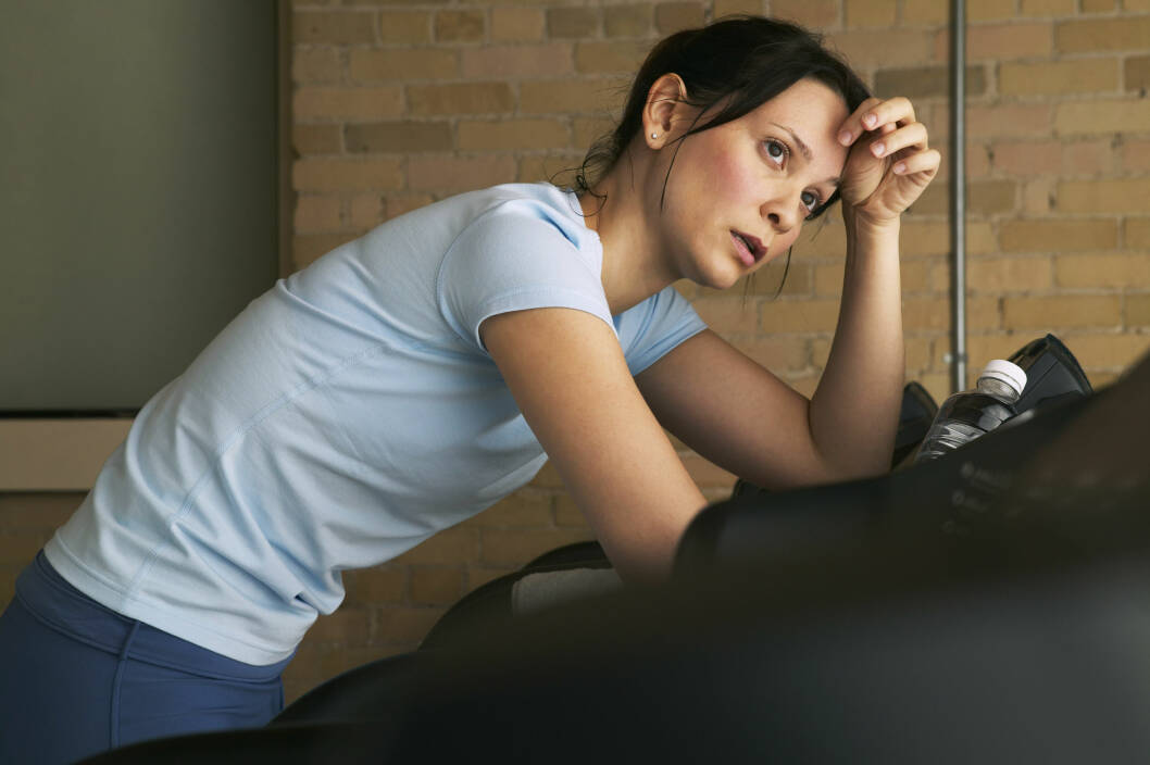 TUNGPUSTET: Ofte kan tung pust ved anstrengelse og nedsatt yteevne over tid være symptomer, men de fleste opplever ingen symptomer i det hele tatt. Foto: Scanpix/NTB TUNGPUSTET: Ofte kan tung pust ved anstrengelse og nedsatt yteevne over tid være symptomer, men de fleste opplever ingen symptomer i det hele tatt. Foto: Scanpix/NTB