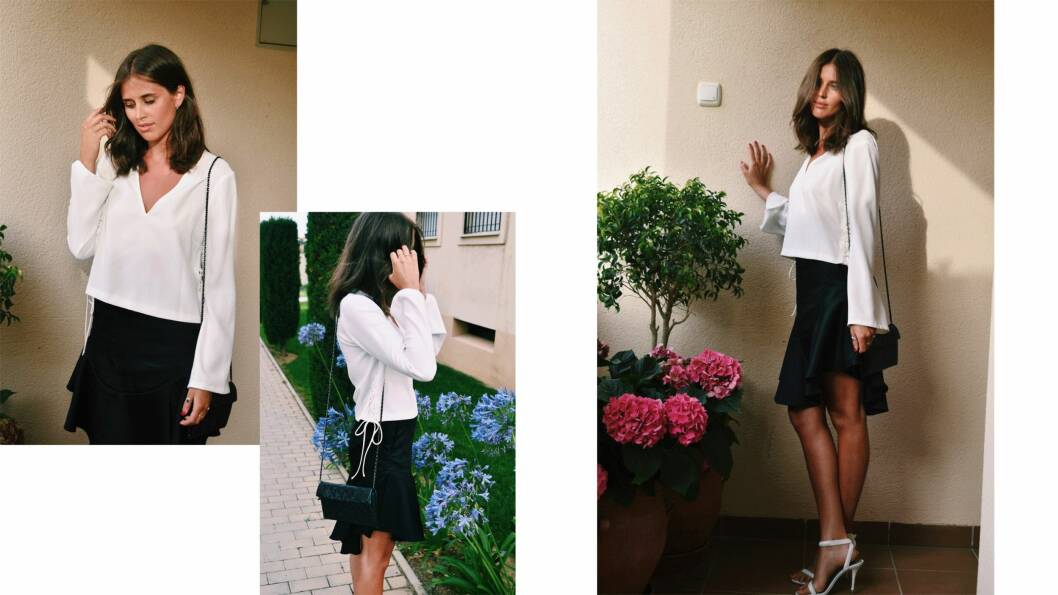 KVELDSTILEN: Darja Barannik går for en minimalistisk look i Marbella. Foto: Darja Barannik KVELDSTILEN: Darja Barannik går for en minimalistisk look i Marbella. Foto: Darja Barannik