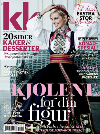 NYTT BLAD: KK 19 er i salg fra fredag 8. mai. Foto: Astrid Waller NYTT BLAD: KK 19 er i salg fra fredag 8. mai. Foto: Astrid Waller