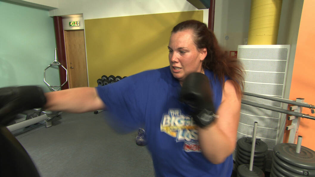 THE BIGGEST LOSER: Katarina beskriver deltakelsen i tv-programmet som fantastisk, men tøft. Foto: TVNorge THE BIGGEST LOSER: Katarina beskriver deltakelsen i tv-programmet som fantastisk, men tøft. Foto: TVNorge