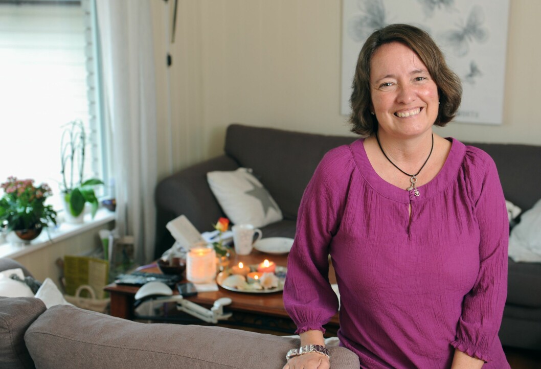 ÅPEN: At Lena er så åpen om sykdommen har gjort det lettere for folk rundt henne. – Vet du ikke hva du skal si, gi en klapp på skulderen eller en klem, råder hun. ÅPEN: At Lena er så åpen om sykdommen har gjort det lettere for folk rundt henne. – Vet du ikke hva du skal si, gi en klapp på skulderen eller en klem, råder hun.
