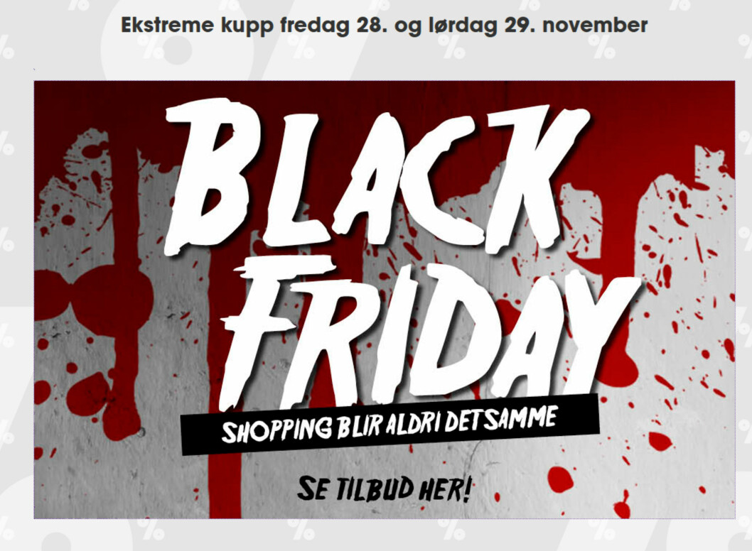 ELLEVILLE PRISER: Her er en annonse fra Norwegian Outlet - du finner flere slike på nettet nå... Foto: Faksimile fra Norwegian Outlet ELLEVILLE PRISER: Her er en annonse fra Norwegian Outlet - du finner flere slike på nettet nå... Foto: Faksimile fra Norwegian Outlet