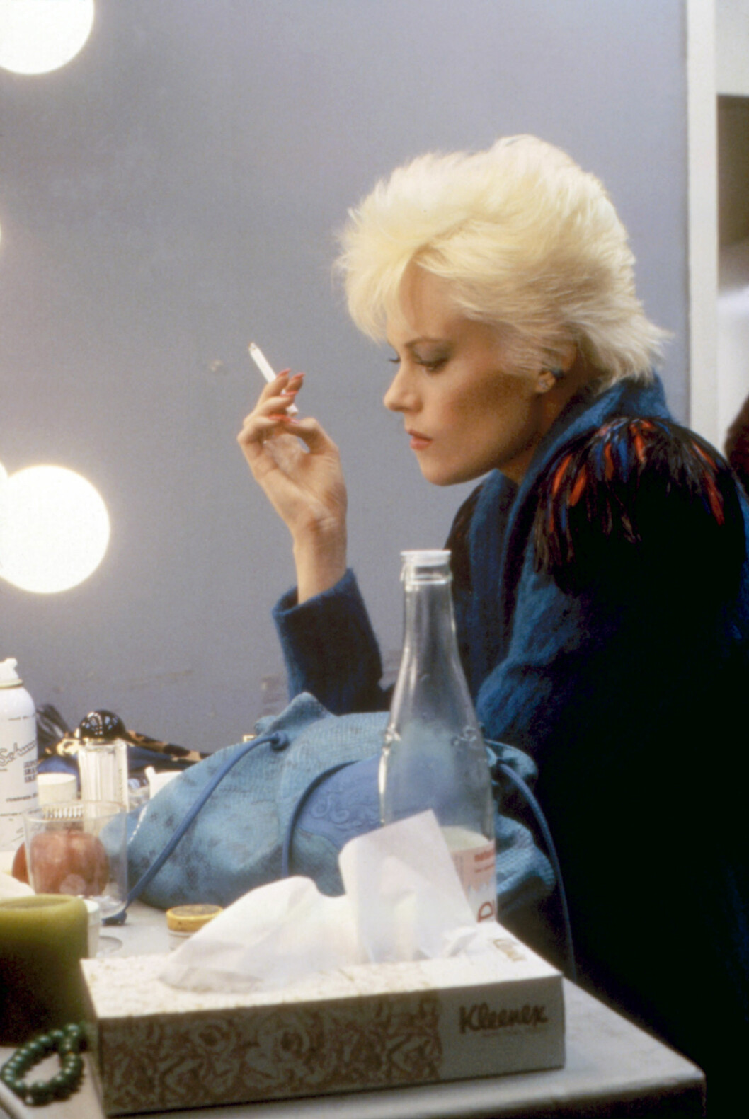 Hvit, luftig og stram piggsveis- Melanie Griffith i Body Double i 1984. Foto: ©Columbia Pictures/Courtesy Eve Hvit, luftig og stram piggsveis- Melanie Griffith i Body Double i 1984. Foto: ©Columbia Pictures/Courtesy Eve