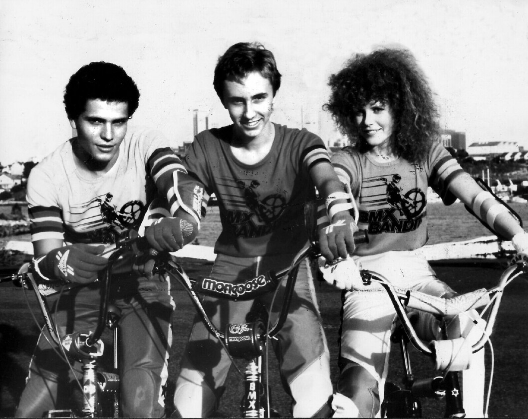 Nicole Kidman i filmen BMX Bandits med Angelo D'Angelo og James Lugton. Foto: REX/News Ltd/Newspix/All Over Pr Nicole Kidman i filmen BMX Bandits med Angelo D'Angelo og James Lugton. Foto: REX/News Ltd/Newspix/All Over Pr