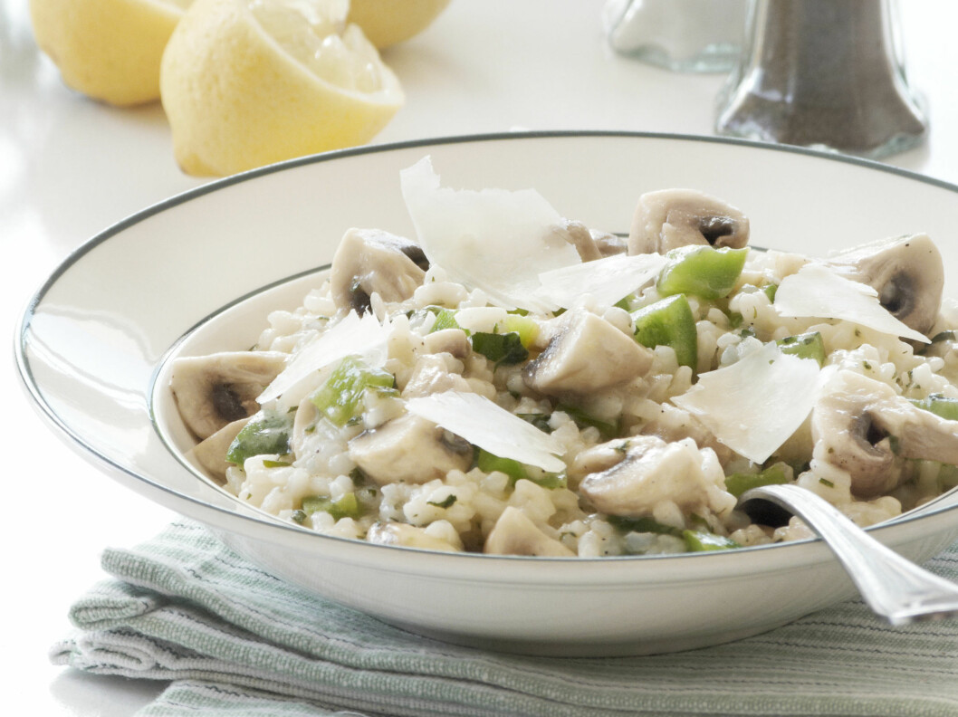 EKSTRA GODT: En risotto blir ekstra god om du tilføyer litt hvitvin i sausen! Foto: Fotolia EKSTRA GODT: En risotto blir ekstra god om du tilføyer litt hvitvin i sausen! Foto: Fotolia