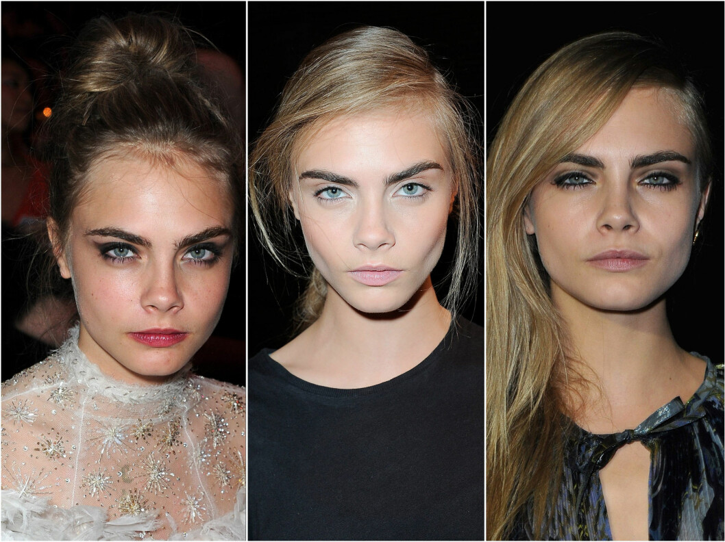 <strong>IT-BRYNENE:</strong> Selv om naturlige bryn er målet for mange av oss, er det selvsagt ikke noe i veien for å gå for markerte og kraftige bryn, slik som supermodell Cara Delevingne, dama som får æren for å ha gjort nettopp markerte, kraftige bryn trendy igjen. Foto: All Over Press <strong>IT-BRYNENE:</strong> Selv om naturlige bryn er målet for mange av oss, er det selvsagt ikke noe i veien for å gå for markerte og kraftige bryn, slik som supermodell Cara Delevingne, dama som får æren for å ha gjort nettopp markerte, kraftige bryn trendy igjen. Foto: All Over Press