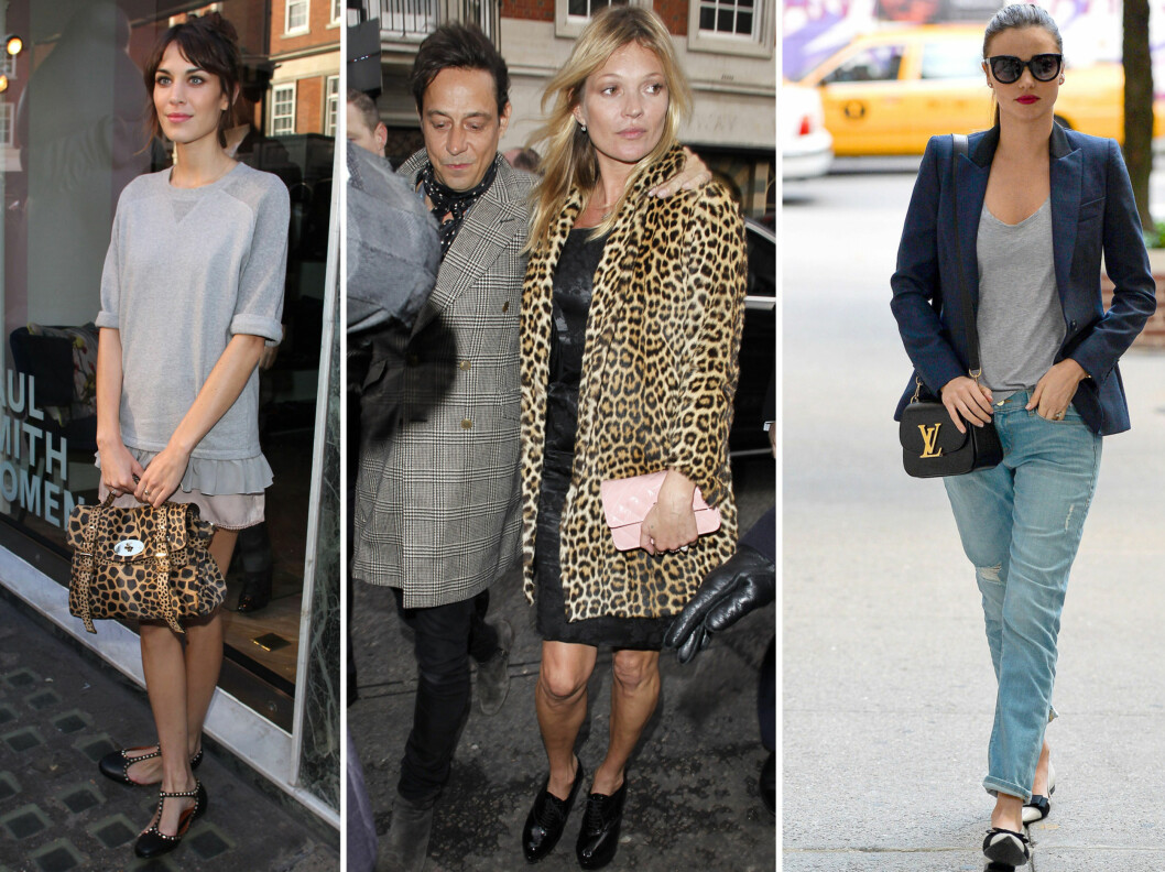 3 HOTTE IT-VESKER: Alexa Chung med Mulberry-veske som er oppkalt etter henne selv, supermodell Kate Moss med lyserosa vattert Chanel-veske og Miranda Kerr med vesken Parnassèa Vivienne fra Louis Vuitton. Foto: All Over Press 3 HOTTE IT-VESKER: Alexa Chung med Mulberry-veske som er oppkalt etter henne selv, supermodell Kate Moss med lyserosa vattert Chanel-veske og Miranda Kerr med vesken Parnassèa Vivienne fra Louis Vuitton. Foto: All Over Press