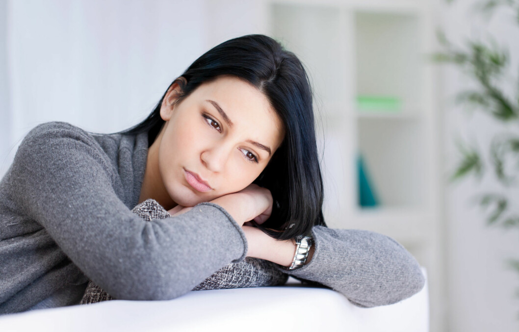 LAV SELVFØLELSE: Noen har så lav selvfølelse at de er redde for å ikke være gode nok for partneren og velger derfro å bryte ut av forholdet. Foto: Fotolia LAV SELVFØLELSE: Noen har så lav selvfølelse at de er redde for å ikke være gode nok for partneren og velger derfro å bryte ut av forholdet. Foto: Fotolia
