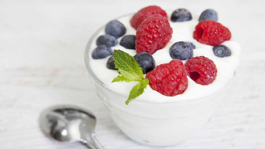 <strong>SUNT OG BRA FOR SØVNEN:</strong> Bær og gresk yoghurt er en super kombinasjon før leggetid. Foto: gsk2013 - Fotolia <strong>SUNT OG BRA FOR SØVNEN:</strong> Bær og gresk yoghurt er en super kombinasjon før leggetid. Foto: gsk2013 - Fotolia