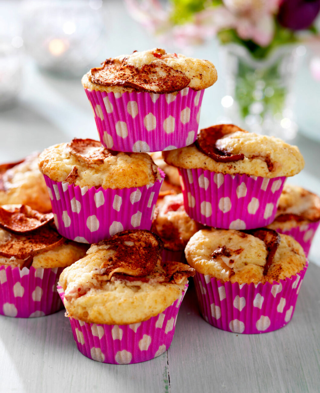 Muffins med eple og kanel Muffins med eple og kanel