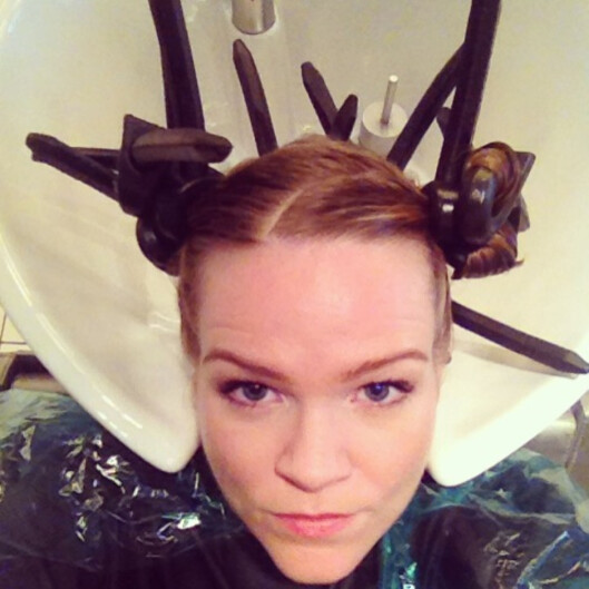BJØRK? Nevnte jeg at man ser litt tåpelig mens man får denne behandlingen? Foto: Aina Kristiansen BJØRK? Nevnte jeg at man ser litt tåpelig mens man får denne behandlingen? Foto: Aina Kristiansen