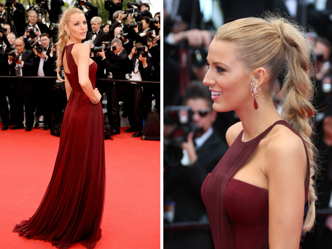 <strong>FLETTE:</strong> Blake Livelys hår fikk mye opmmerksomhet i Cannes, og ikke uten grunn! Fletten er et skikkelig blikkfang, samtidig som frisyren ikke føles for stylet. Foto: All Over Press <strong>FLETTE:</strong> Blake Livelys hår fikk mye opmmerksomhet i Cannes, og ikke uten grunn! Fletten er et skikkelig blikkfang, samtidig som frisyren ikke føles for stylet. Foto: All Over Press