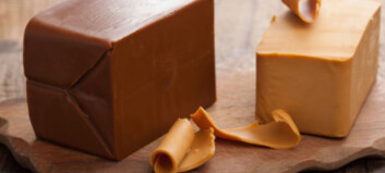Brunost er nesten like kaloririkt som sjokoladepålegg Brunost er nesten like kaloririkt som sjokoladepålegg
