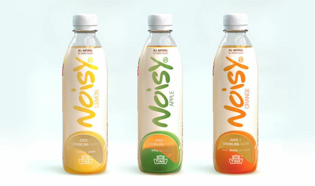 BEST I TEST BLANT EKSPERTENE: Tine Noisy er en blanding av boblevann og juice. Den inneholder mer sukker og kalorier enn lettbrus, men den er sunnere for kroppen da tilsetningsstoffene er naturlige. Foto: Produsenten BEST I TEST BLANT EKSPERTENE: Tine Noisy er en blanding av boblevann og juice. Den inneholder mer sukker og kalorier enn lettbrus, men den er sunnere for kroppen da tilsetningsstoffene er naturlige. Foto: Produsenten