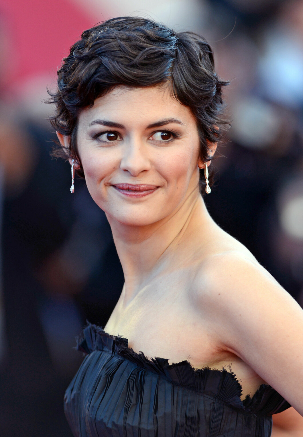 DIAMANTFORMET FJES: Audrey Tautou Foto: REX/David Fisher/All Over Press DIAMANTFORMET FJES: Audrey Tautou Foto: REX/David Fisher/All Over Press