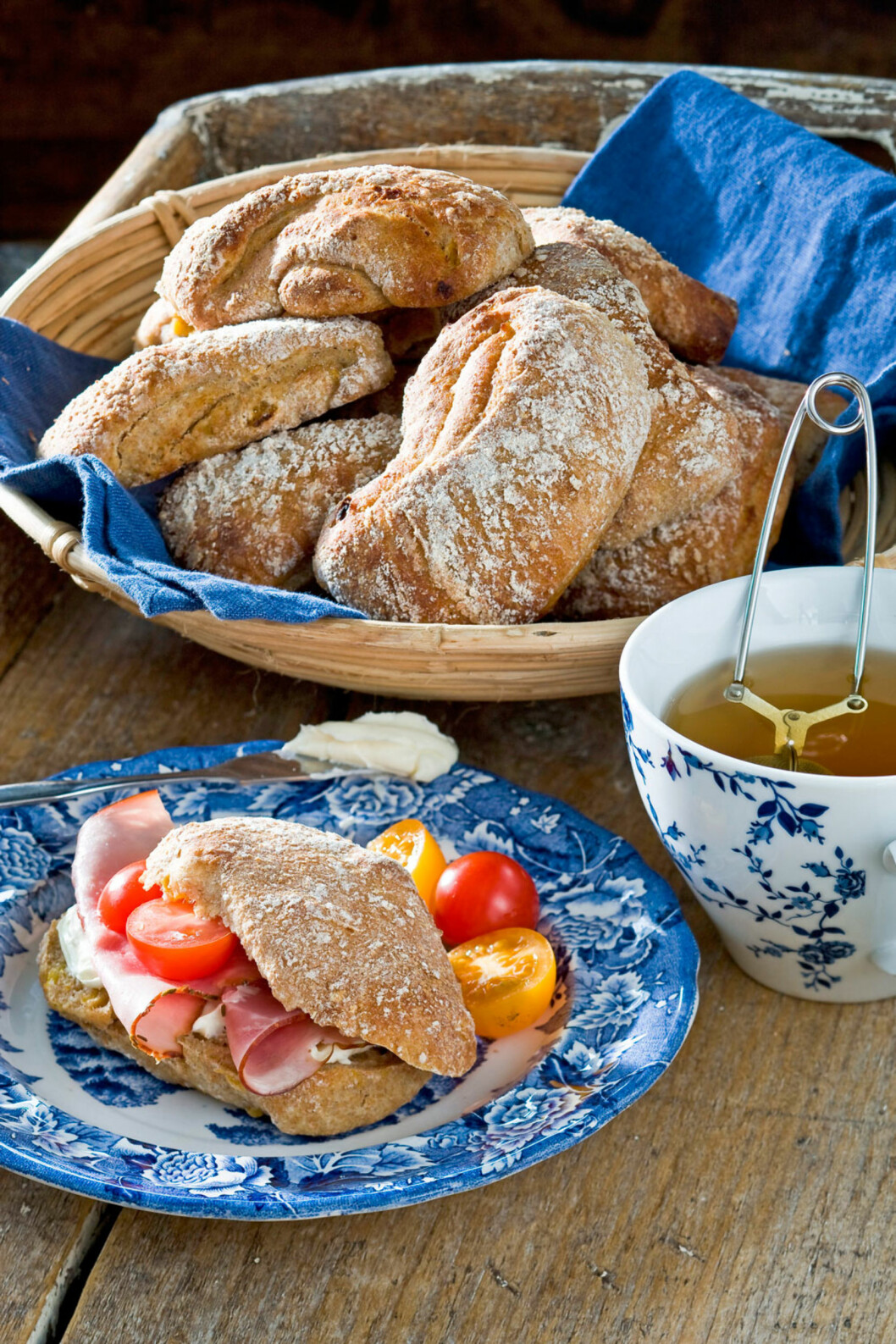 Natthevede frokostboller Natthevede frokostboller