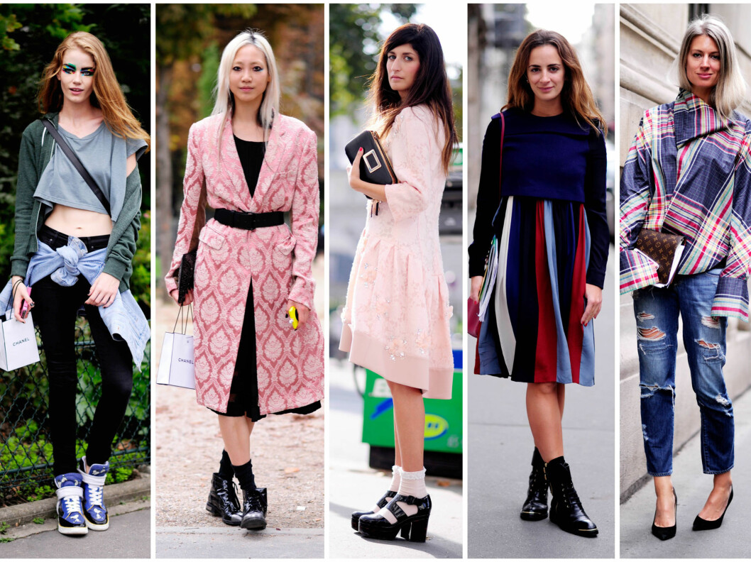<strong>STREET STYLE:</strong> Det har vært flust av kule street style-damer ute i gatene i Paris i uken som har gått. Her er bare en liten håndfull... Foto: All Over Press <strong>STREET STYLE:</strong> Det har vært flust av kule street style-damer ute i gatene i Paris i uken som har gått. Her er bare en liten håndfull... Foto: All Over Press