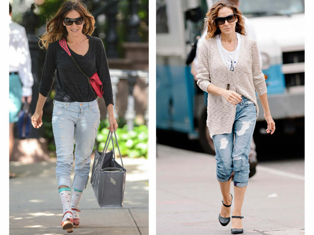 IKKE GÅ I SKREKKBRETTFELLA: Har Sex og singelliv-stjernen Sarah Jessica Parker blitt litt ivrig på brettingen her? Foto: All Over Press IKKE GÅ I SKREKKBRETTFELLA: Har Sex og singelliv-stjernen Sarah Jessica Parker blitt litt ivrig på brettingen her? Foto: All Over Press