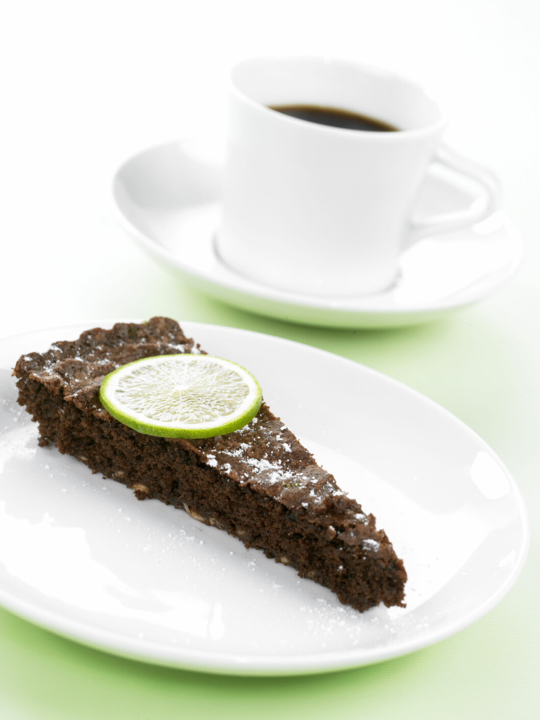 <strong>DEILIG VALG:</strong> Saftig sjokoladekake med smak av lime. Foto: inkognito as <strong>DEILIG VALG:</strong> Saftig sjokoladekake med smak av lime. Foto: inkognito as
