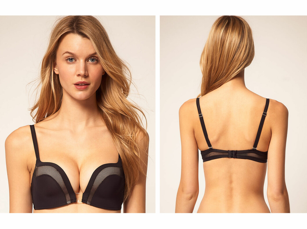 <strong>SUPER KLØFT:</strong> The Ultimate Plunge bra fra Wonderbra gir god støtte og dyp utringning. Foto: Asos.com <strong>SUPER KLØFT:</strong> The Ultimate Plunge bra fra Wonderbra gir god støtte og dyp utringning. Foto: Asos.com
