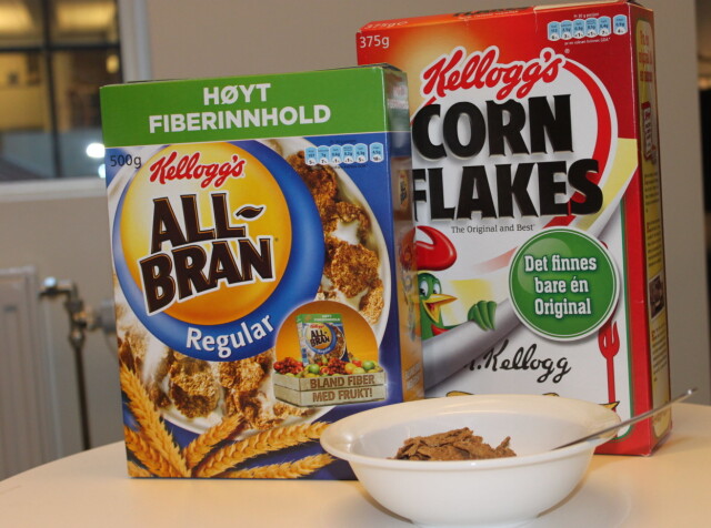 Nøkkelhullsmerket frokostblanding Nøkkelhullsmerket frokostblanding