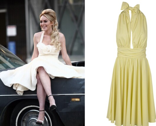 50-TALLET ER TILBAKE FOR FULLT: Gjrø som skuespiller Lindsay Lohan og gå for en deilig kjole selv Marilyn Monroe ville elsket. Sving deg til rockabillymusikk og på med eyelineren! Til høyre en kremhvit variant (kr 2200, French Connection). 50-TALLET ER TILBAKE FOR FULLT: Gjrø som skuespiller Lindsay Lohan og gå for en deilig kjole selv Marilyn Monroe ville elsket. Sving deg til rockabillymusikk og på med eyelineren! Til høyre en kremhvit variant (kr 2200, French Connection).