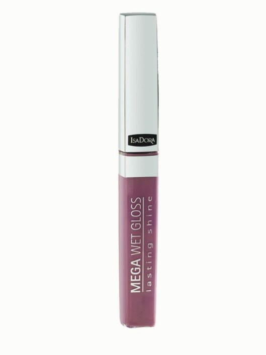 Rimelig glossIsaDora Mega Wet Gloss gir speilblanke lepper og et inntrykk av at de blir fyldigere (kr 100). Rimelig glossIsaDora Mega Wet Gloss gir speilblanke lepper og et inntrykk av at de blir fyldigere (kr 100).