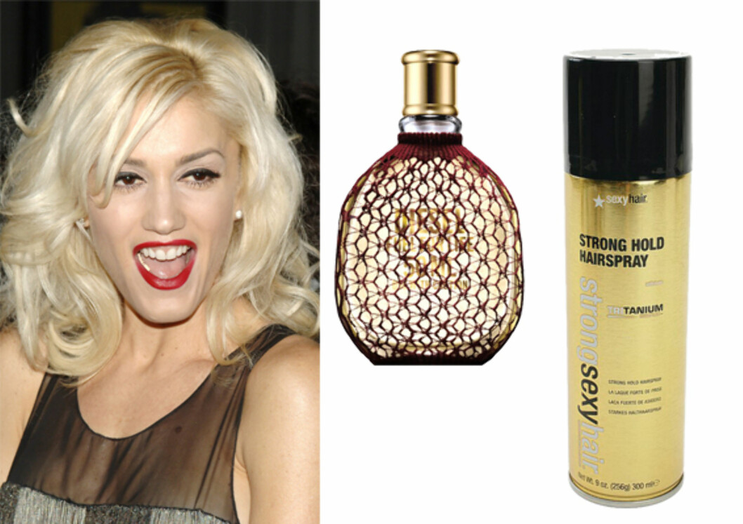 Blondiner har mer moro Røde lepper og blondt hår er en classy og lekker kombinasjon. Se bare på Gwen Stefani! I duften Diesel Fuel For Life akkompagneres blomstene av solmodne kirsebær, solbær og et overraskende stenk av rosa pepper (kr 475, 50 ml EdP, Diesel). Hårspray fra Big Sexy Hair spikrer lokkene dine (kr 240). Blondiner har mer moro Røde lepper og blondt hår er en classy og lekker kombinasjon. Se bare på Gwen Stefani! I duften Diesel Fuel For Life akkompagneres blomstene av solmodne kirsebær, solbær og et overraskende stenk av rosa pepper (kr 475, 50 ml EdP, Diesel). Hårspray fra Big Sexy Hair spikrer lokkene dine (kr 240).
