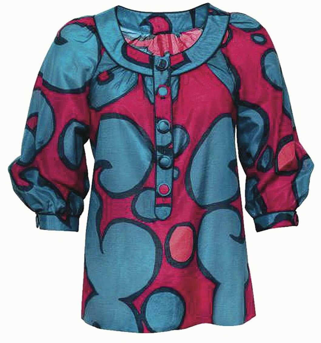 I MARIMEKKOSTIL: Rosa og blå (kr 250, H&M). I MARIMEKKOSTIL: Rosa og blå (kr 250, H&M).